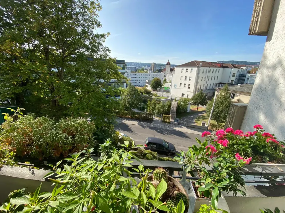 Central & Near University Hospital: Modernized 3-Room Apartment at Katharinenhospital