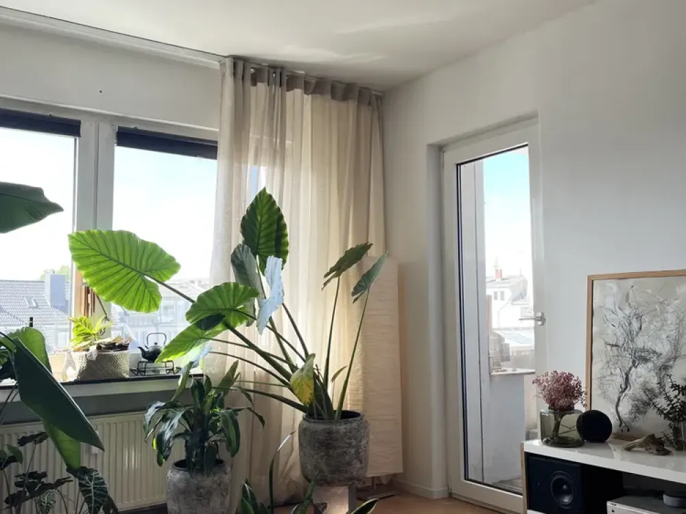 Zentrale, vollmöblierte 3,5-Zimmer-Wohnung mit Balkon