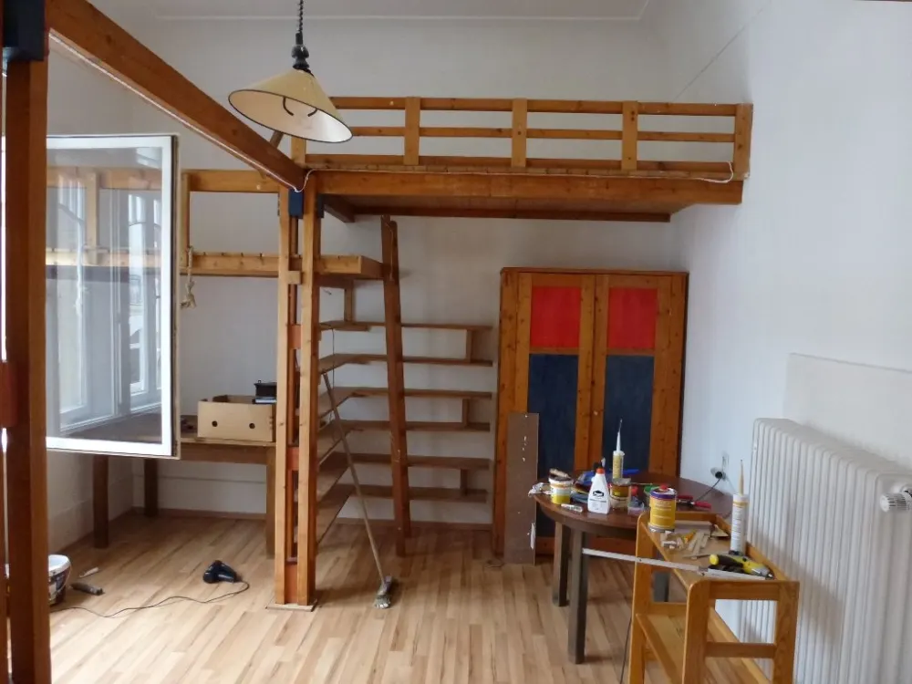 Large Room with Loft Bed