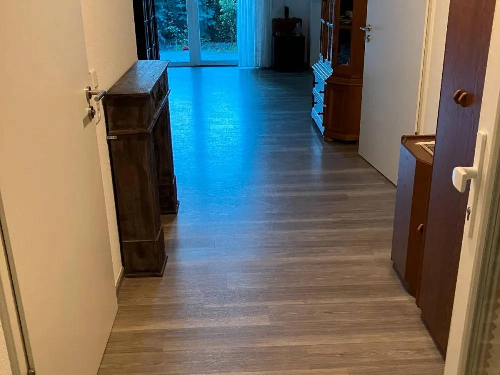 Reckenfeld, cozy 2-room ground floor apartment from 45 years old