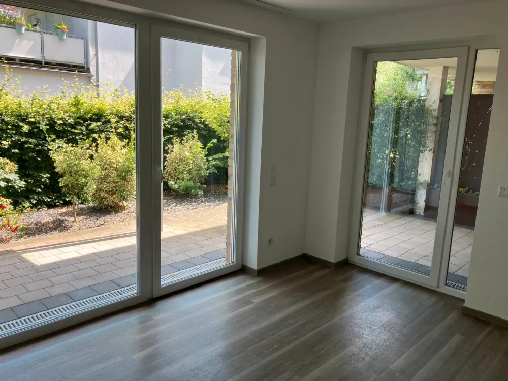 Reckenfeld, cozy 2-room ground floor apartment from 45 years old