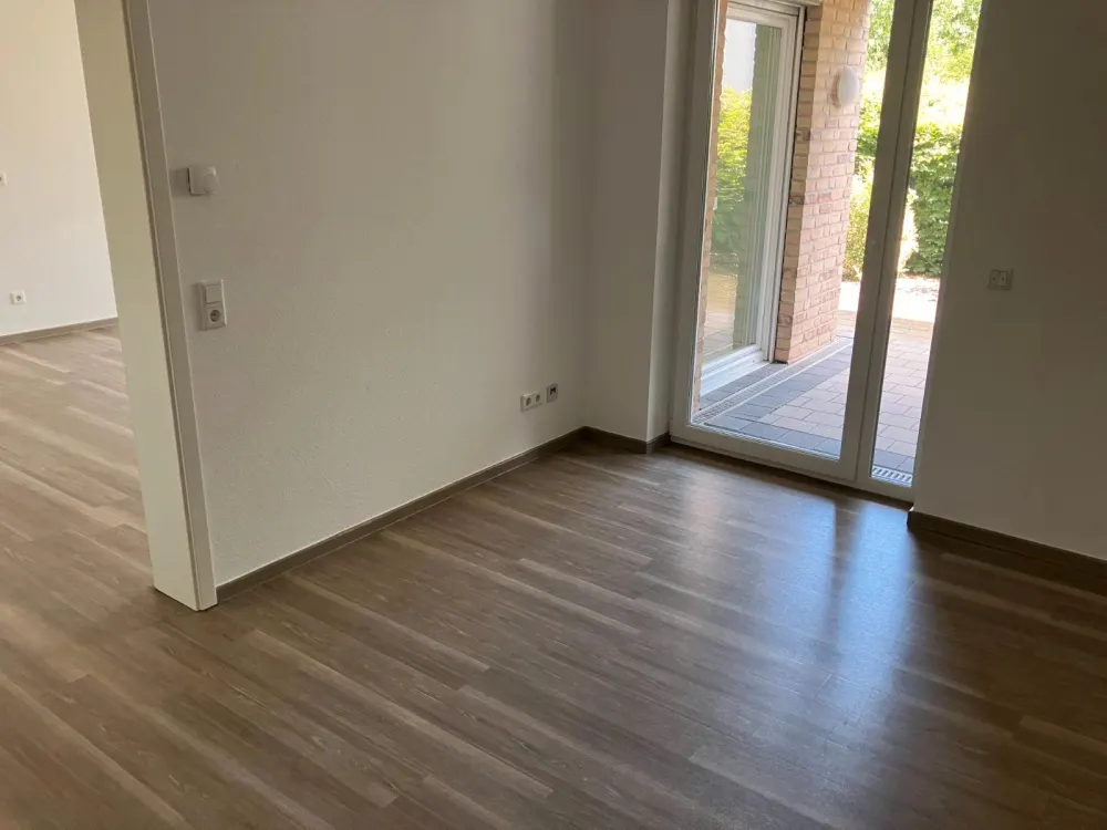 Reckenfeld, cozy 2-room ground floor apartment from 45 years old