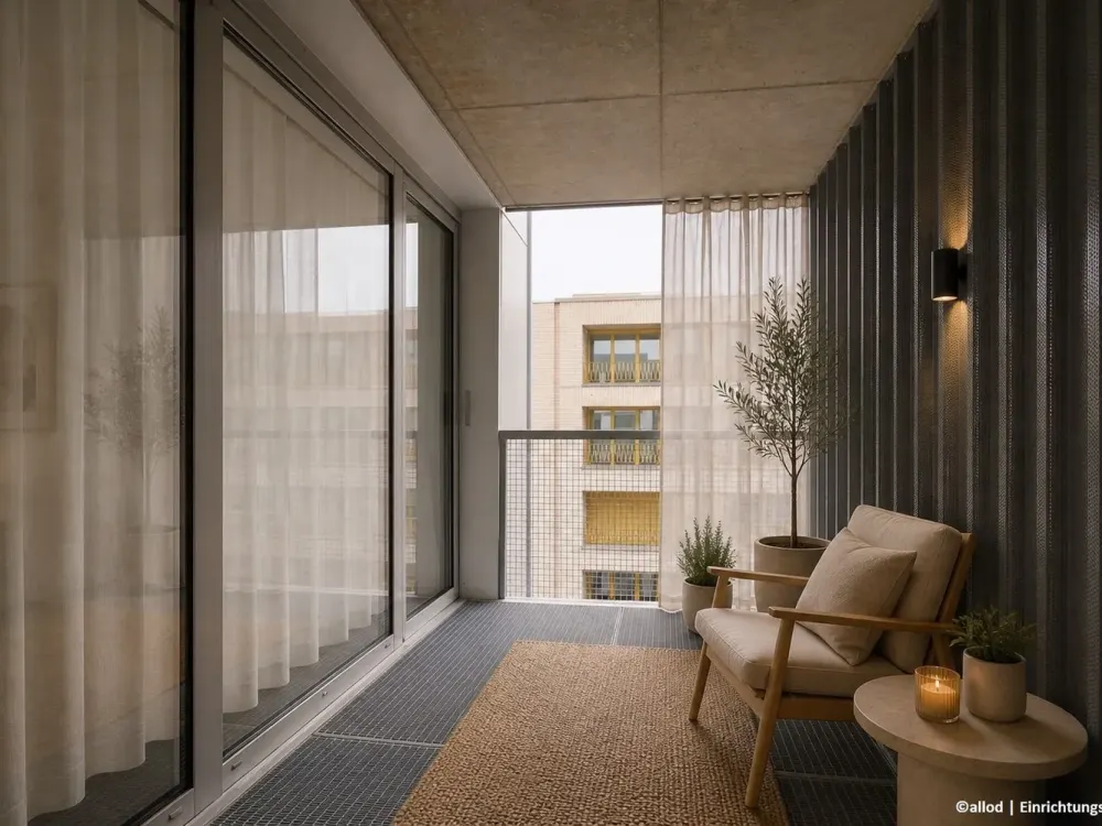 Fühlt sich an wie 3 Zimmer - mit stylischen Sichtbetondecken im 6. OG eines modernen Neubaus