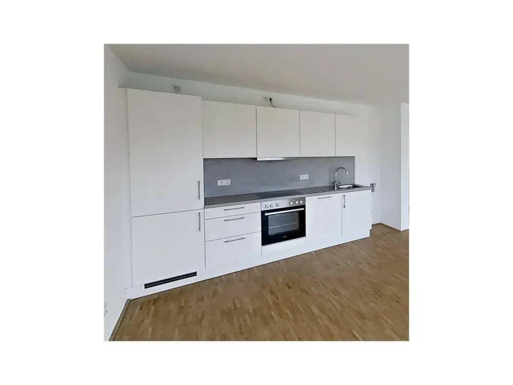 Perfect for Singles: 1-Room Apartment with Fitted Kitchen in the New Development "Großherzog Friedrich Höfe"