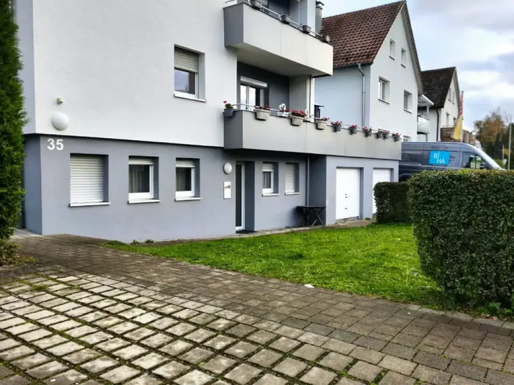 2-Room Apartment with Small Garden in Weingarten