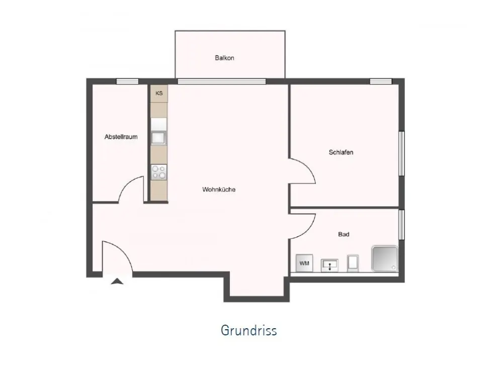 Furnished in Barmbek-Süd, 65 m² with Balcony, Takeover Possible