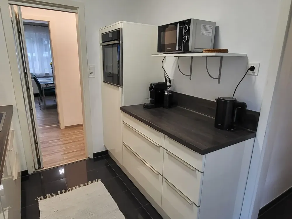 Fully furnished 2.5-room apartment with balcony and fitted kitchen in S-West