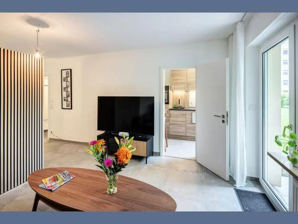 Furnished: Nicely Laid Out Apartment with Beautiful Bathroom