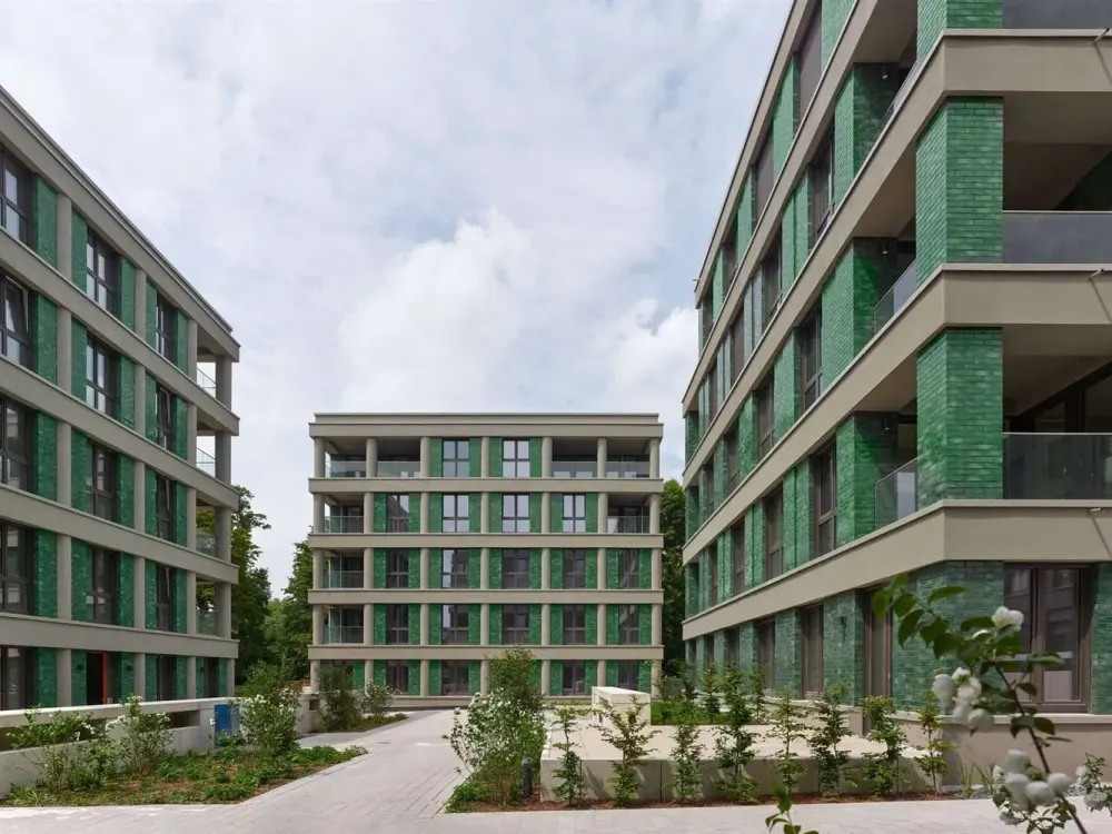 First occupancy at the nature reserve: 2-room apartment with terrace on the ground floor, 71.82 m²