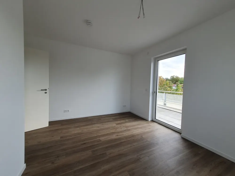 New Build! Barrier-Free! Large 3-Room Attic Apartment with Terrace, Shower Bath, Built-in Kitchen