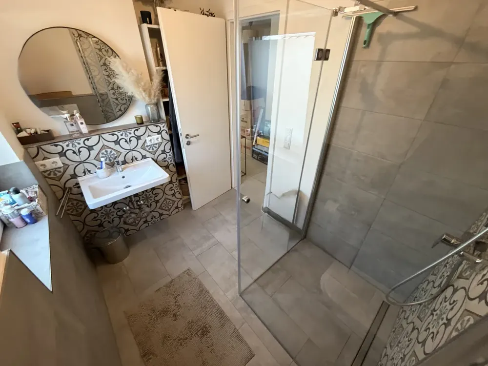 Low-energy 2-room garden apartment with fitted kitchen