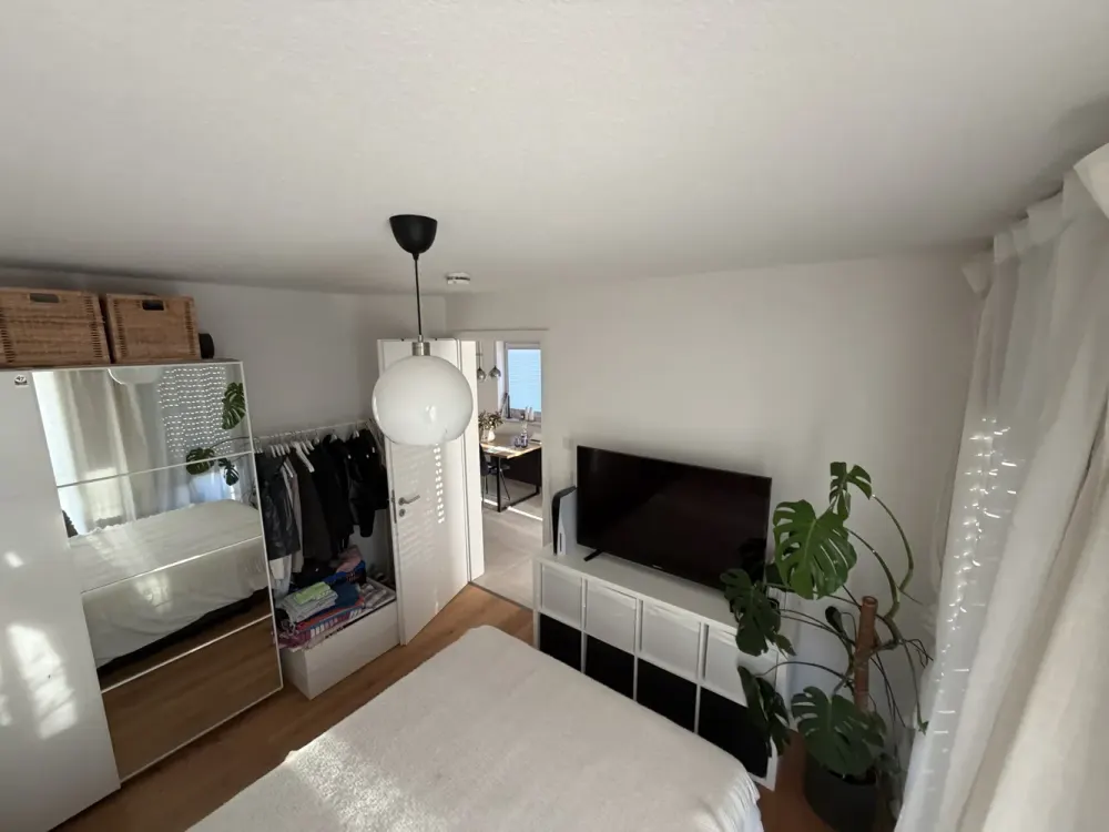 Low-energy 2-room garden apartment with fitted kitchen