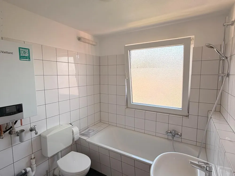 Freshly Renovated, Bright 2-Room Attic Apartment with Balcony