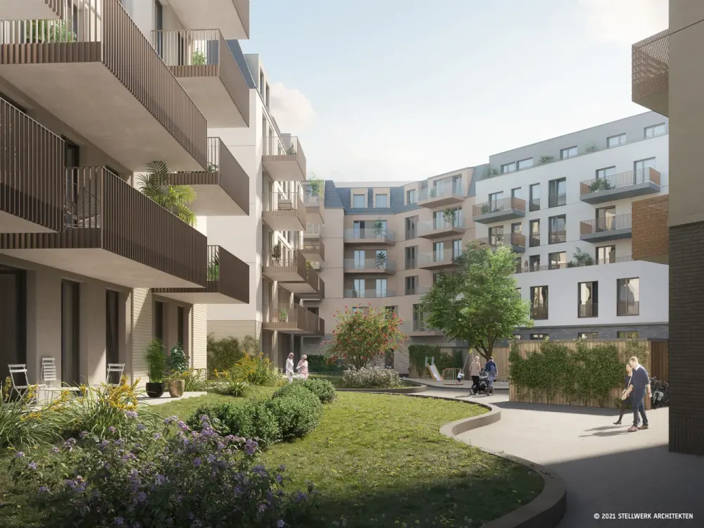 Plenty of Living Space: Modern 5-Room Apartment with Terrace