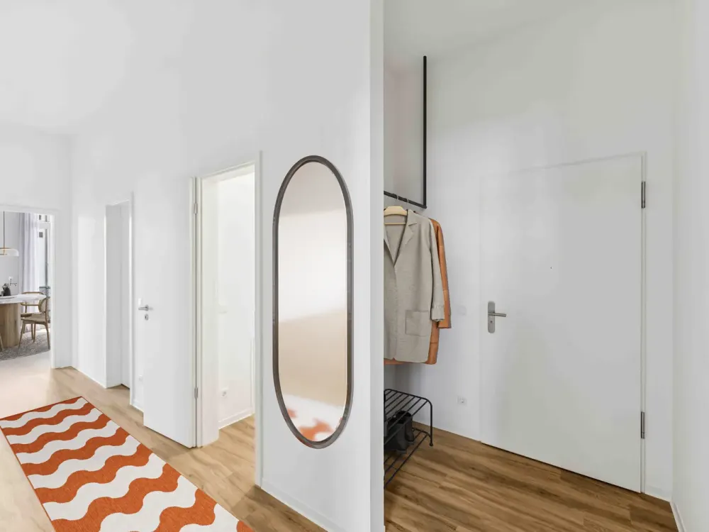 Plenty of Living Space: Modern 5-Room Apartment with Terrace