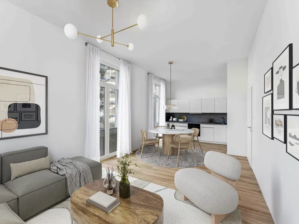 Plenty of Living Space: Modern 5-Room Apartment with Terrace