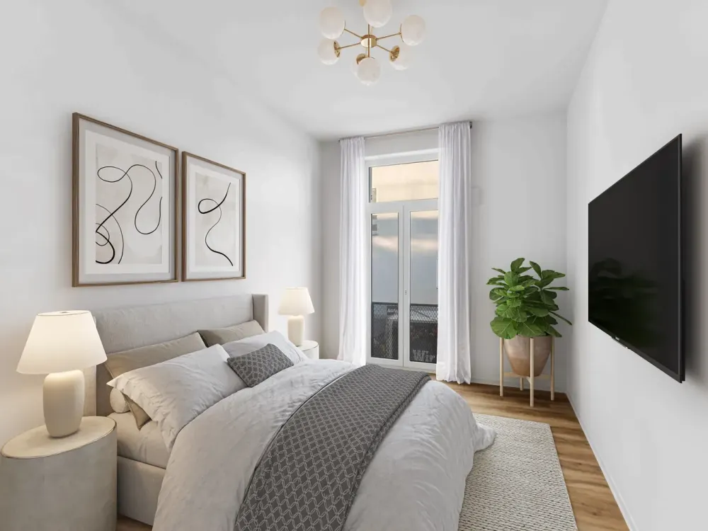 Plenty of Living Space: Modern 5-Room Apartment with Terrace
