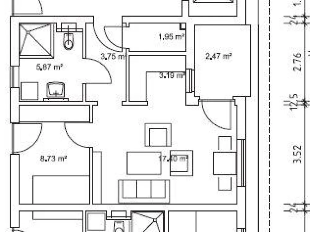 2-Room Apartment Mecklenbeck - From 60 Years - Service Living