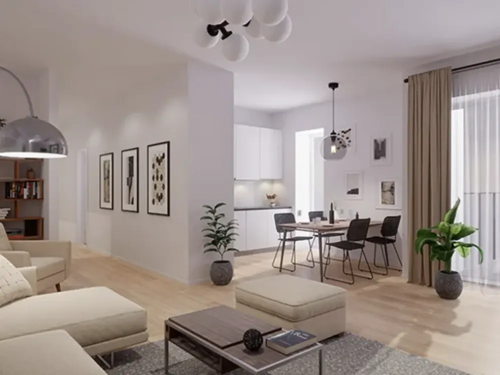 Helle & Großzügige 4-Zimmer Wohnung mit 2 Balkonen
