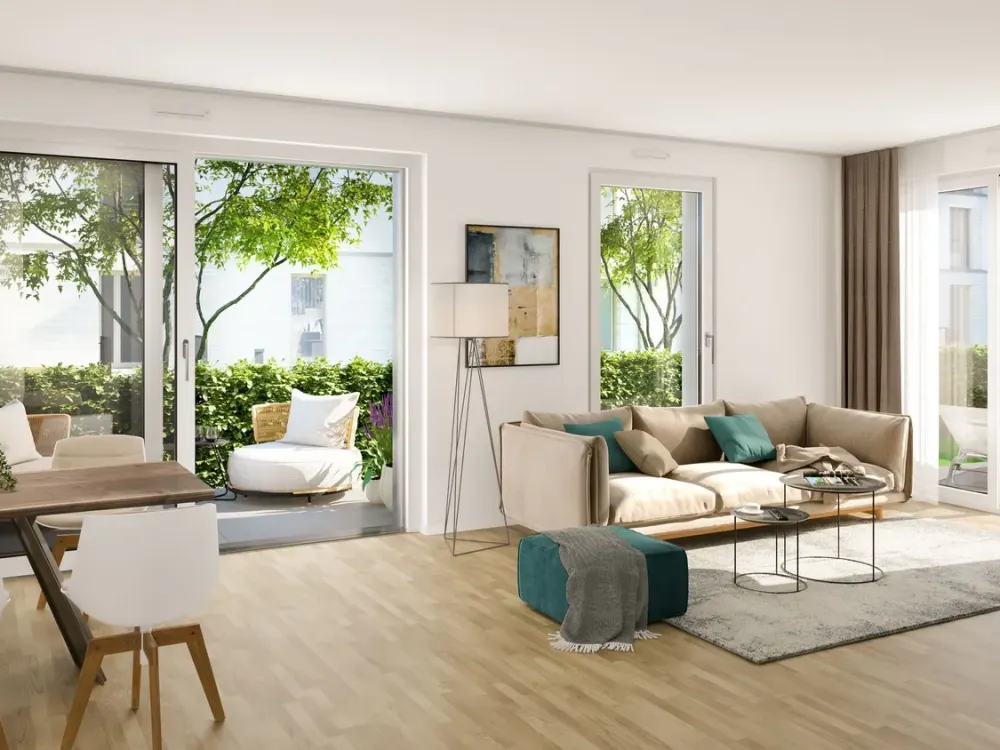 3-Zi-Wohnung mit EBK, Stellplatz und hochwertiger Ausstattung