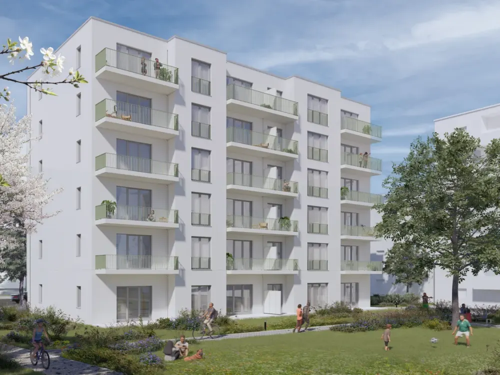 Großzügige 2-Zimmer-Wohnung mit Terrasse