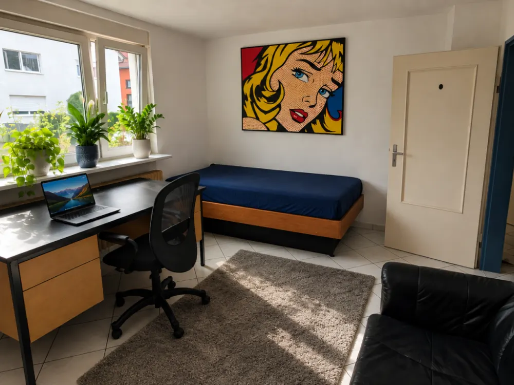 Furnished Shared Apartment Room Available at Karlsruher Wingolf