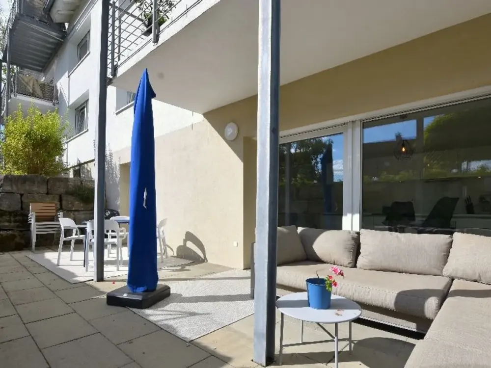 Furnished 3-Room Apartment in Lindau with Terrace and Parking Space