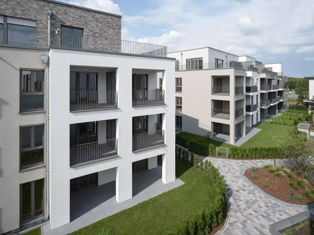 First Occupancy - Exclusive 3-Room Penthouse above the Roofs of Maintal with Spacious Roof Terrace