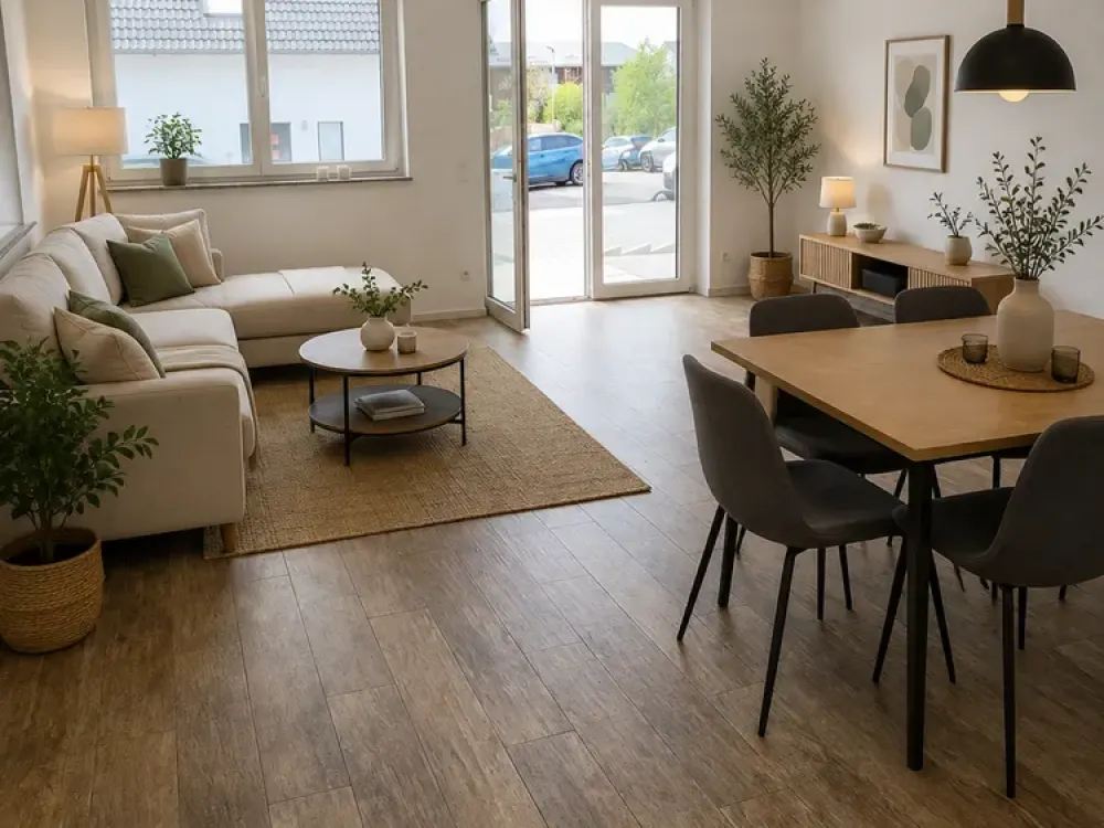 3,5-Zimmerwohnung mit Terasse und Garten, barrierefrei