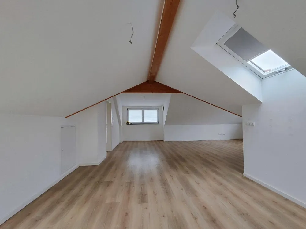 2-Room Attic Apartment with Balcony near Memmingen