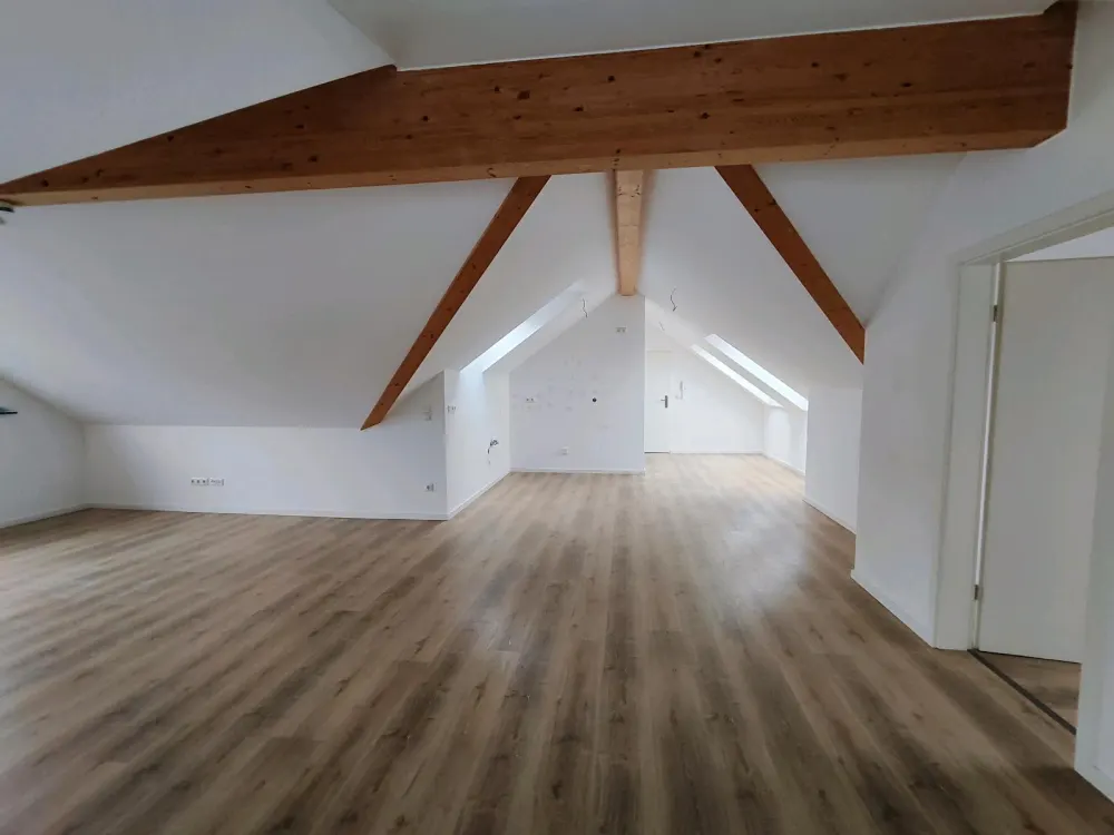 2-Room Attic Apartment with Balcony near Memmingen