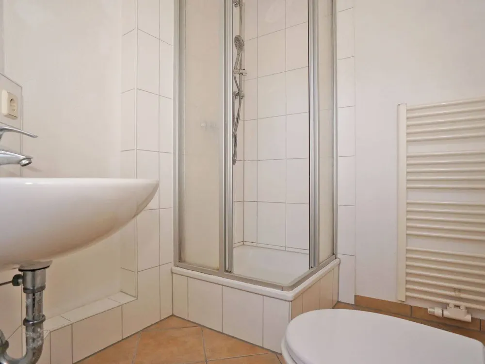 Pieschen, View over the Elbe: Shower + Laminate
