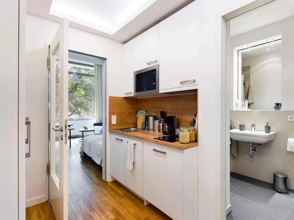 Your Summer in Hamburg: Modern All-Inclusive Apartment: Fully Furnished | Large Bude