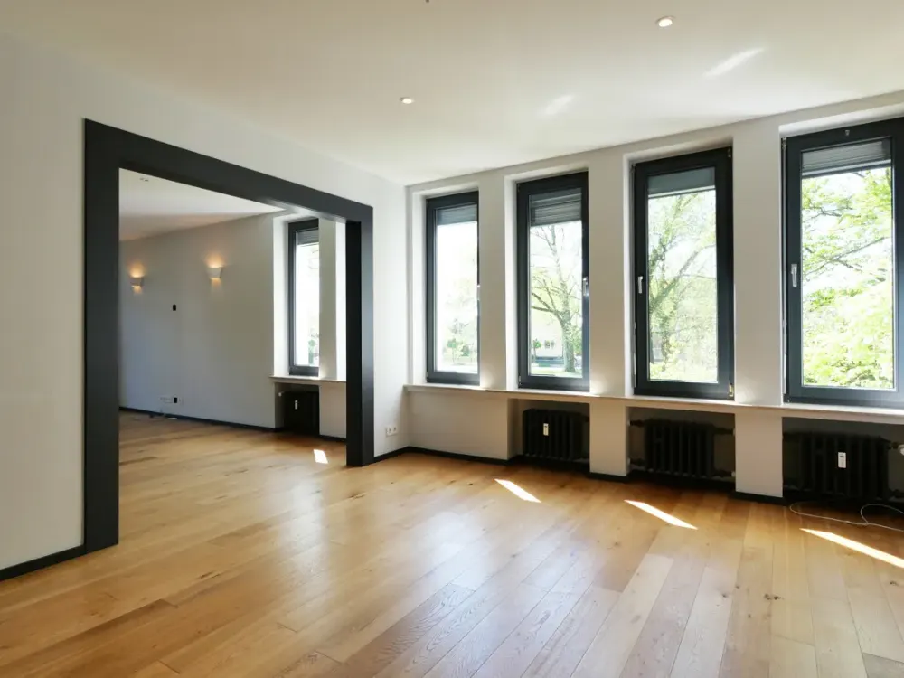 Elegant Living on Two Levels with a Beautiful Garden