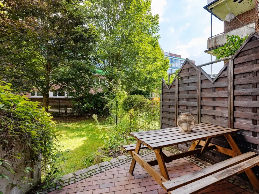 Home with 3 Rooms and Small Terrace on the Ground Floor in Münster