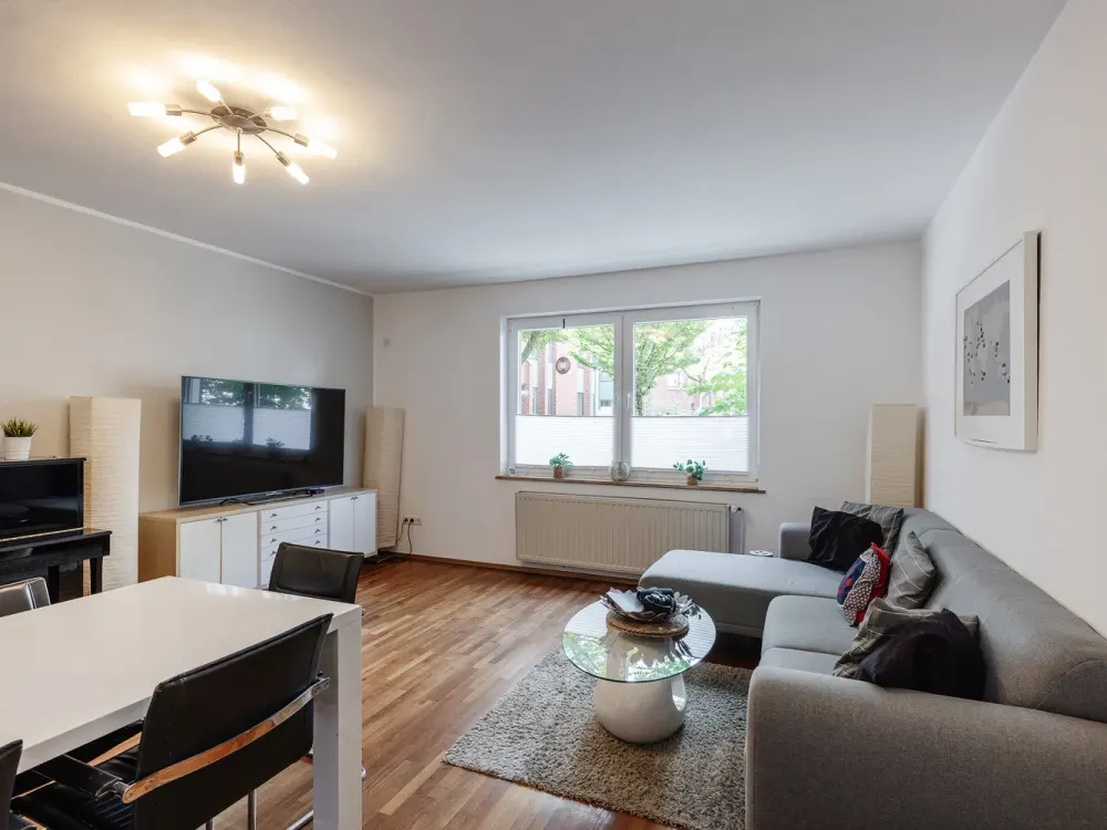 Home with 3 Rooms and Small Terrace on the Ground Floor in Münster