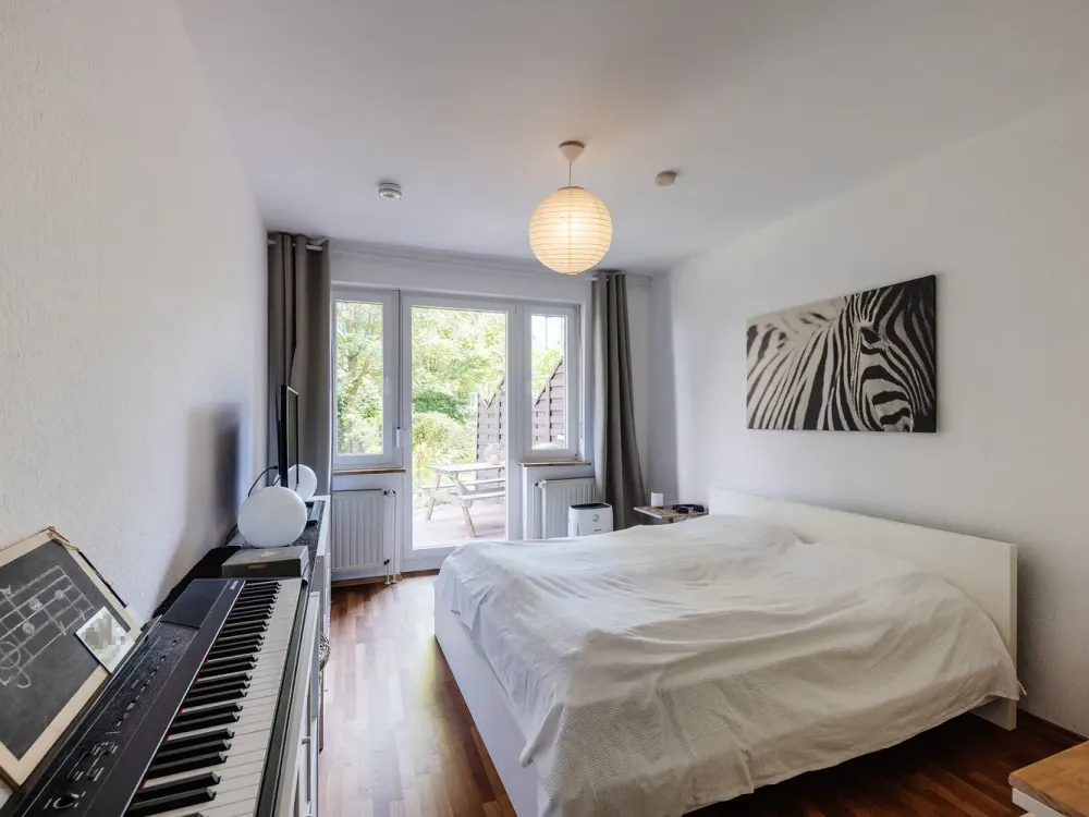 Home with 3 Rooms and Small Terrace on the Ground Floor in Münster