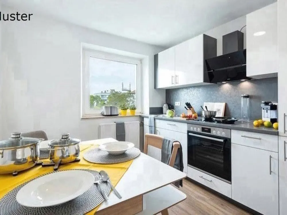 3-room apartment with two balconies in Leichlingen
