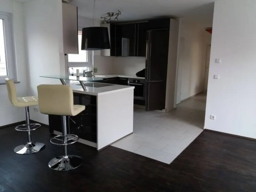 PENTHOUSE 3 1/2 rooms, for high demands, modern, many extras, top-quality fitted kitchen, real wood parquet, underfloor heating, underground parking, central location, rental from private owner!