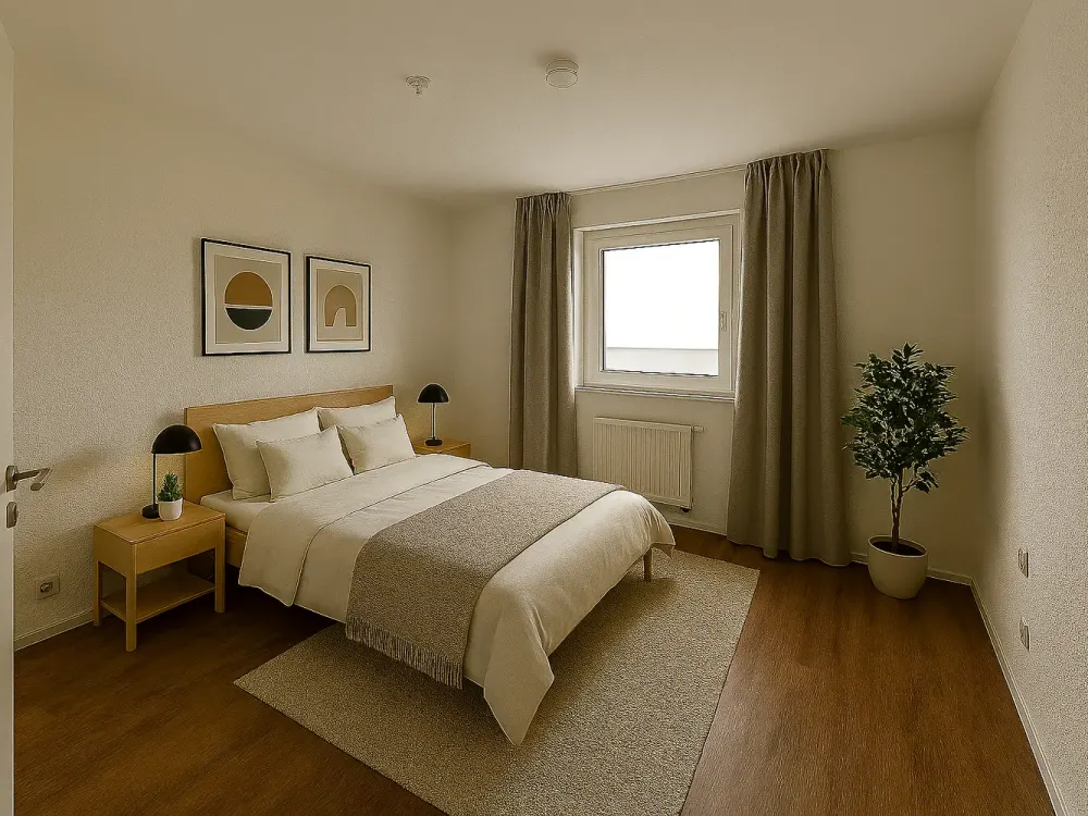 Barrier-free, bright 2-room apartment with balcony in Brandt-Quartier Hagen