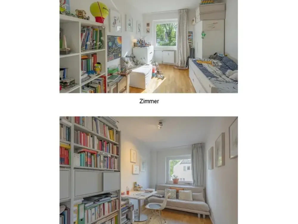Room for New Plans: 3.5-Room Apartment in Blankenese
