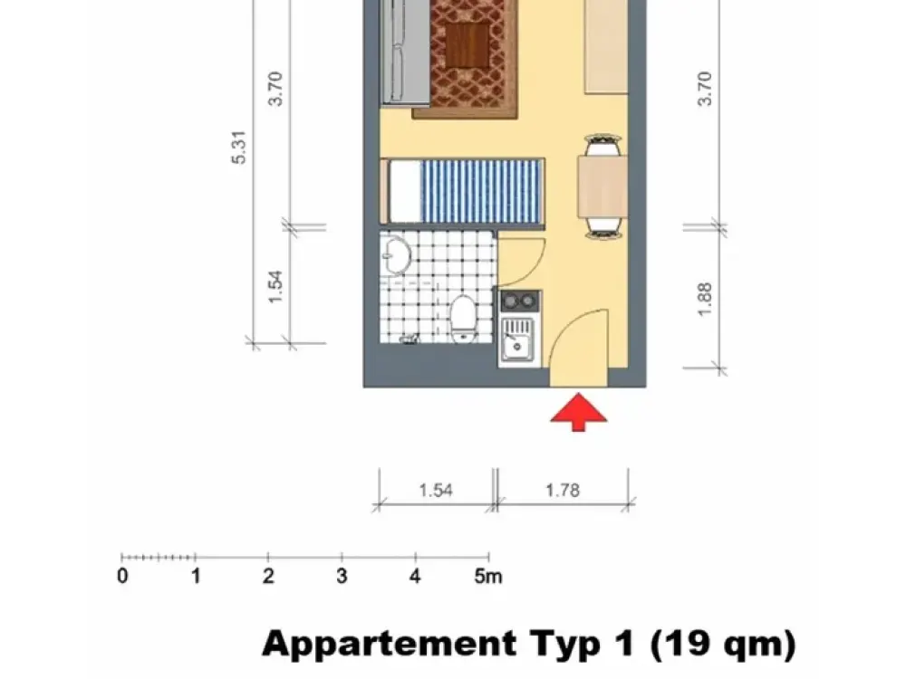 Quiet, bright apartments / 4 km to Mensa II / 7 km to the castle / 3 km to the highway