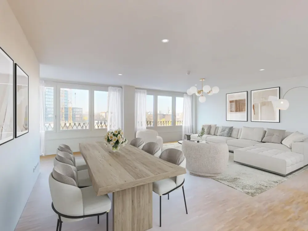 Live Bright, Großzügiges 2-Zimmer-Apartment mit Loggia im Crown II
