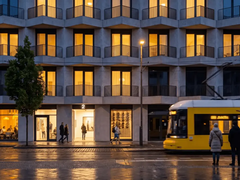 FRIEDRICH: Junior Apartment, 1,5 Zimmer, möbliert, Balkon, Neubau, Berlin | Erstbezug ab 01.10.26!