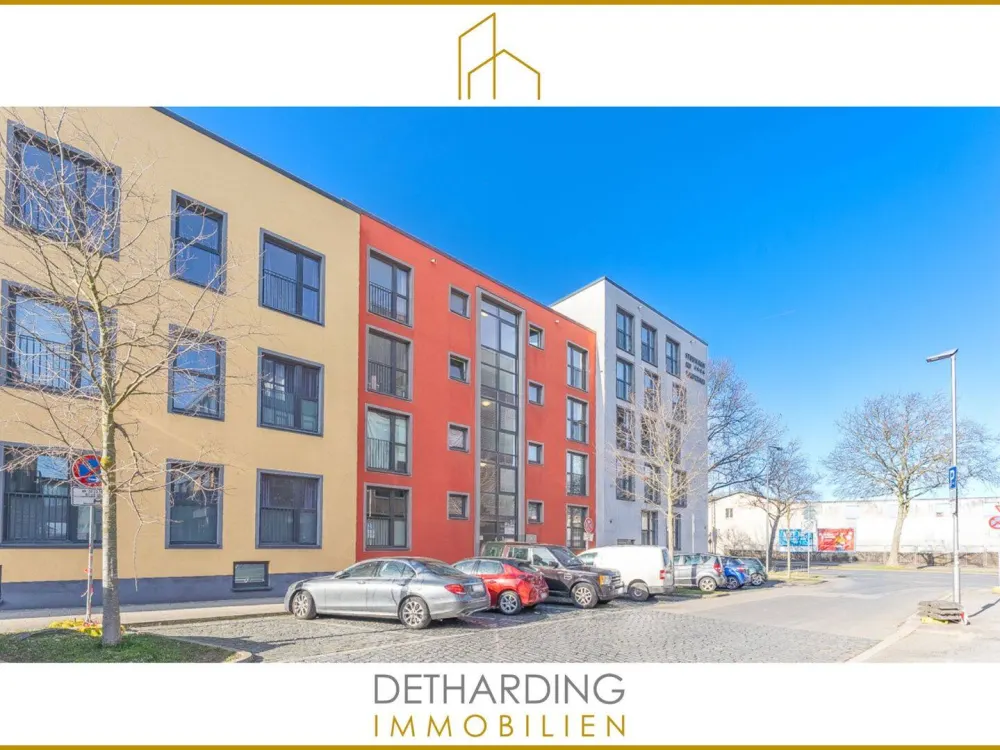 2-room apartment with balcony in Schillerquartier, ideal as a shared flat, just a few minutes' walk to the university