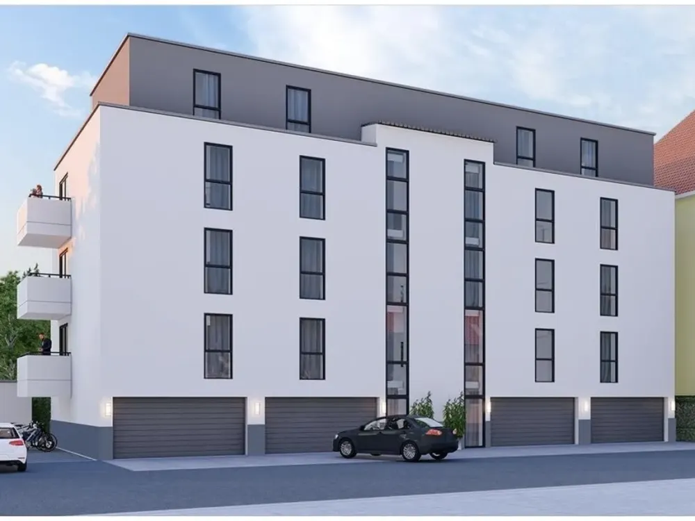 Moderne 2-Zimmer-Wohnung mit Balkon