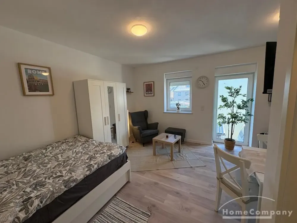 27338 HomeCompany Dresden Furnished Studio Apartment in Dresden-Weixdorf max. 2/15 Pers...