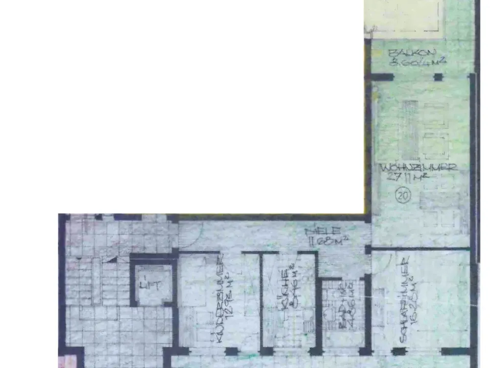3-Room Apartment Near the Island and Underground Parking