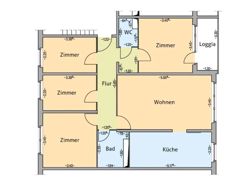 ANFRAGESTOPP Nachmieter für 5 Raum Wohnung gesucht