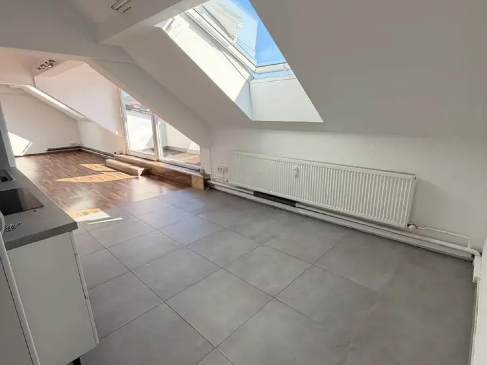 Großzügige Loft-Dachgeschosswohnung mit Terrasse und Blick auf Weinberge & Felder